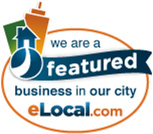 We Are a Featured Business in Our City eLocal.com